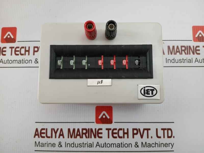Cs-f-7-100Pf-wc Capacitance Decade Box Iet Labs