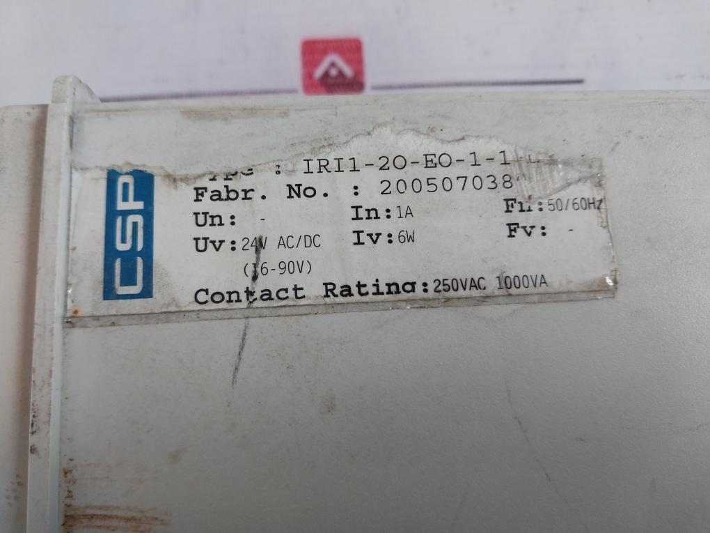 Cspc IRI1-2O-EO-1-1-LD Time Overcurrent Relay 50/60 Hz