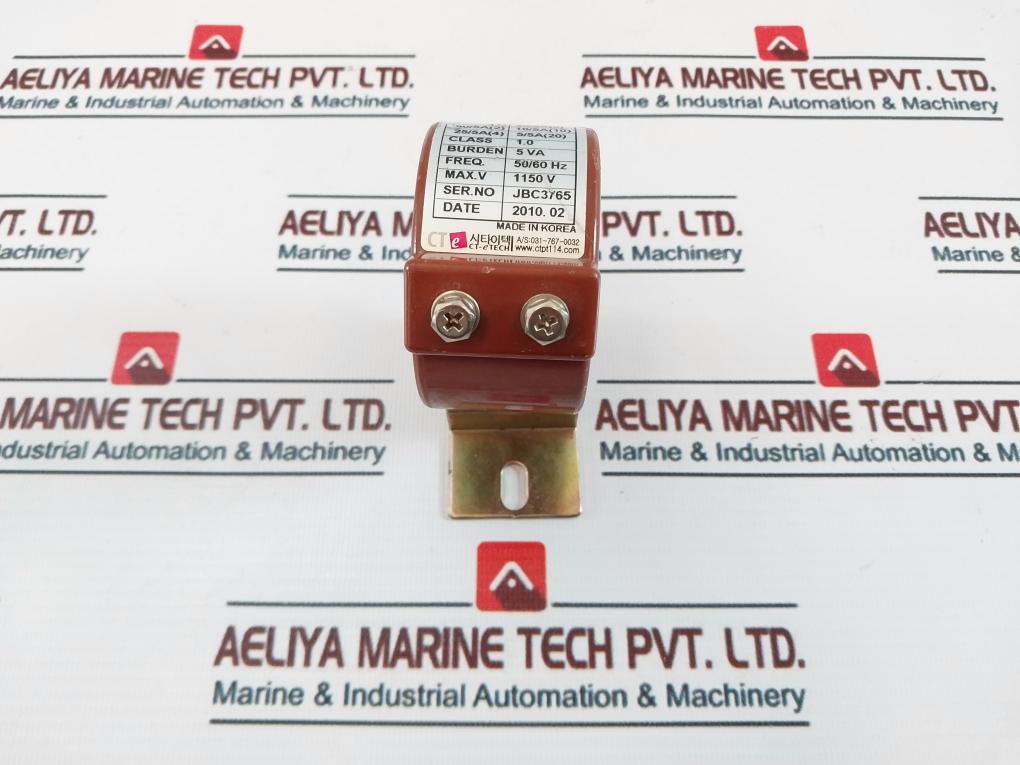 Ct-e Tech Crv-1 Current Transformer 100/5a(1) 20/5a(5) 50/60hz