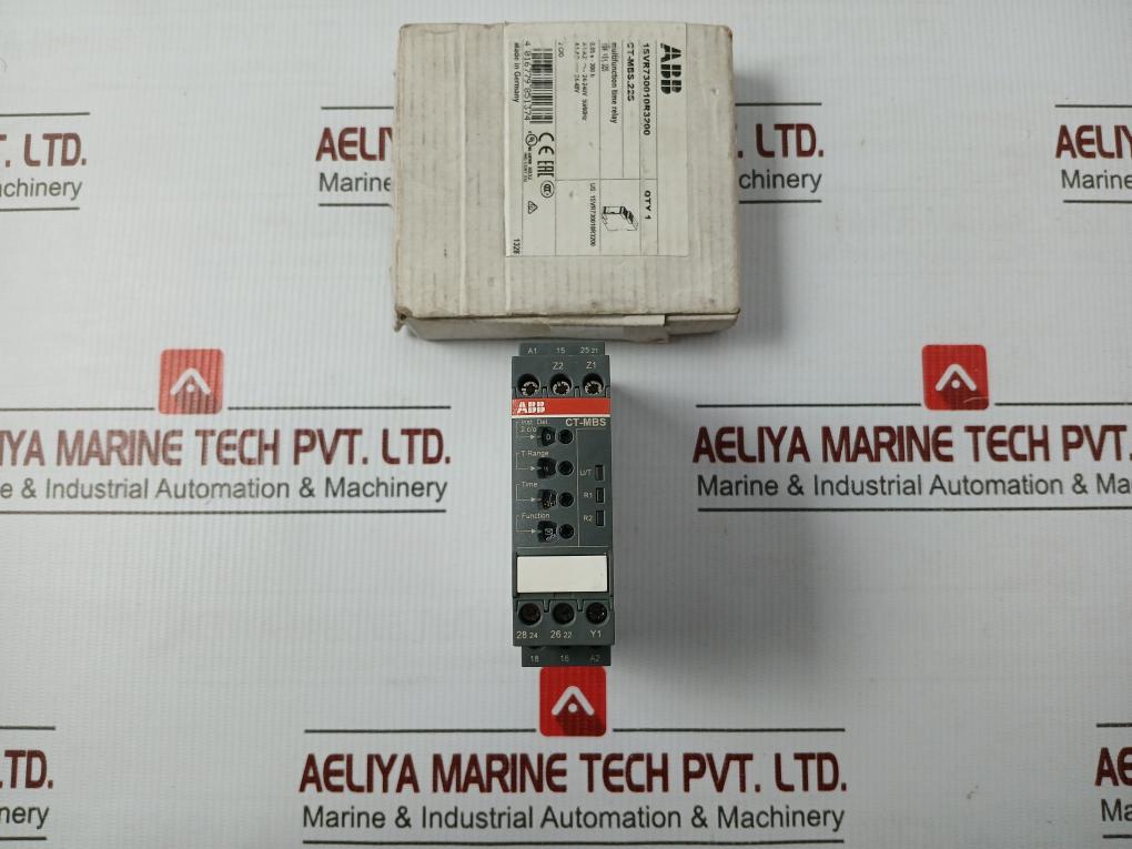 Ct-mbs.22S Din-rail Time Relay 24–240 Vac 50/60 Hz Abb