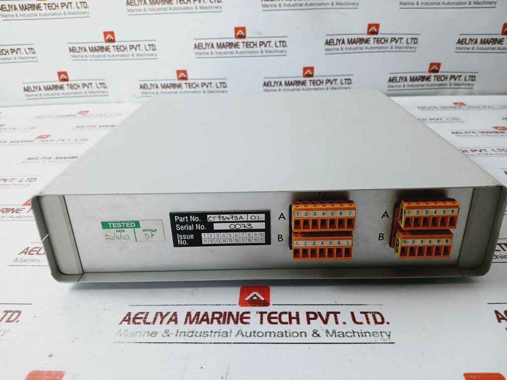 CT93473A/01 Overspeed Module, CT93484A/01 - Aeliya Marine Tech