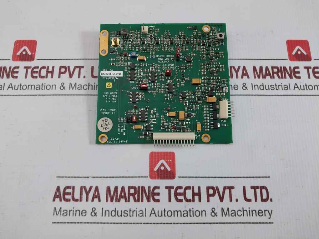Ctx-a297/4 Kelvin Hughes True Log Receiver Circuit Board