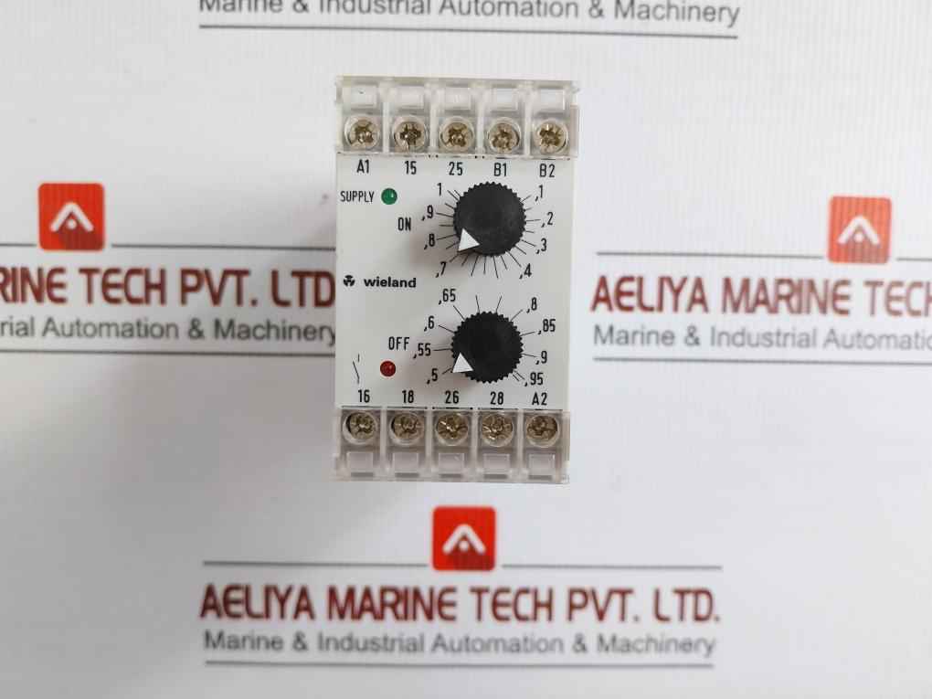 Current Monitoring Relay Sxt 12 Wieland Ac 220-240V 50-60 Hz