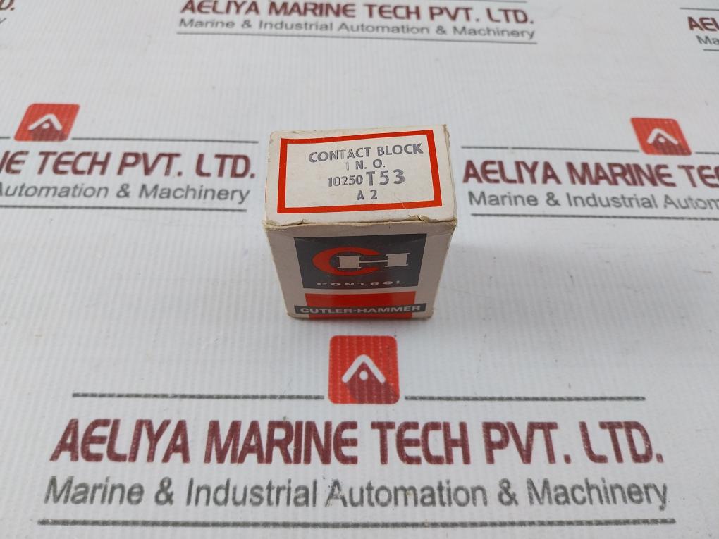Cutler-hammer 10250 T53 Pushbutton Contact Block