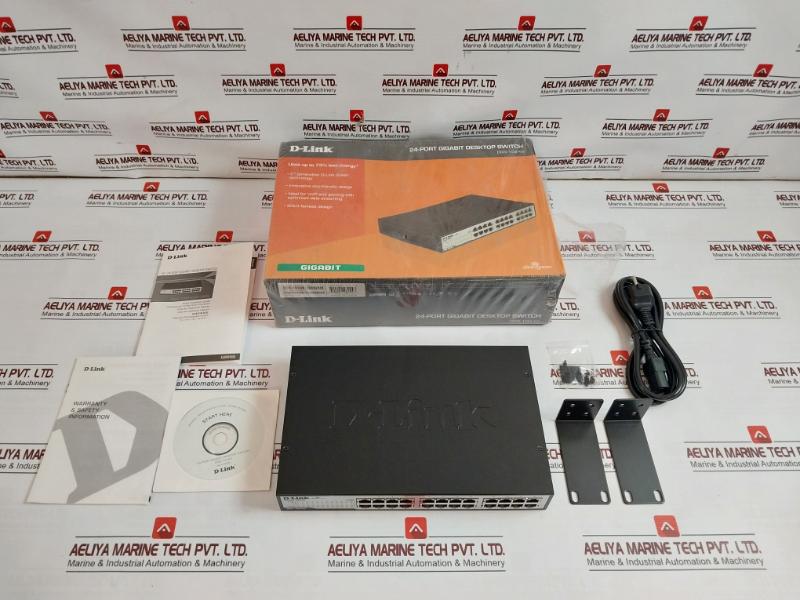 D-link Dgs-1024D 24-port Gigabit Unmanaged Desktop Switch Igs1024De..D1G 100Mbps