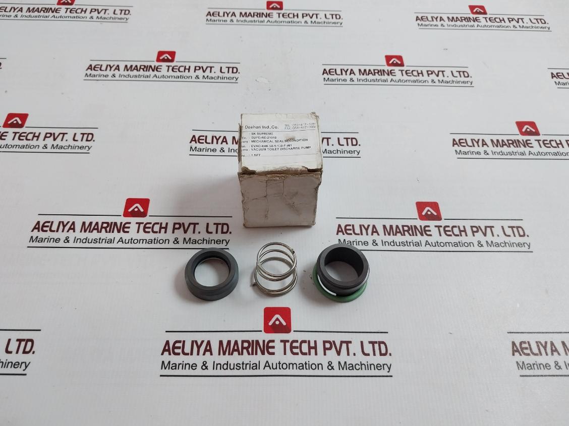 Daehan Supe-re-21010 Mechanical Seal Set For Vacuum Toilet Discharge Pump Evac