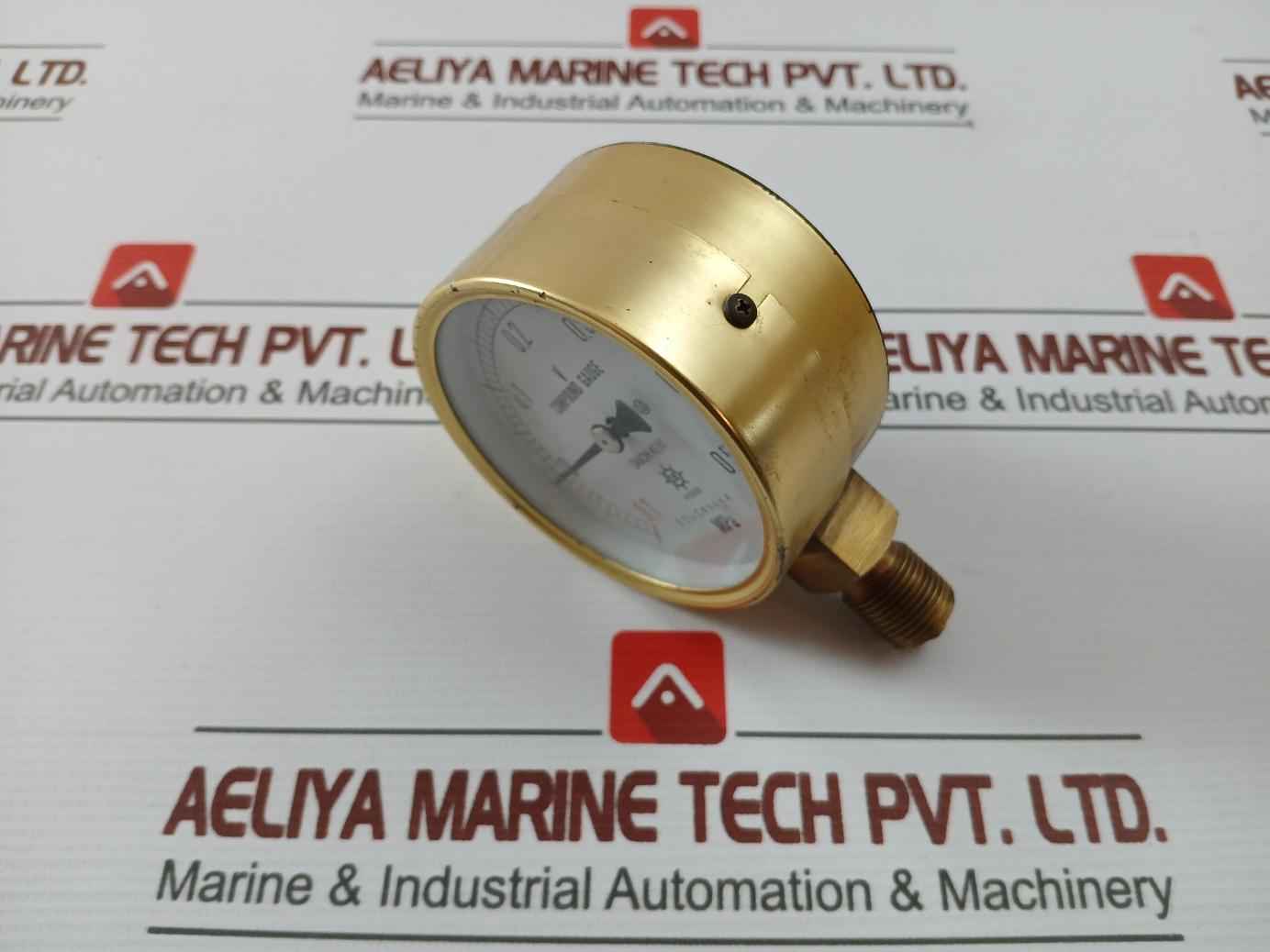 Daiichi Keiki 15-c09064 Compound Gauge -0.1 To 0.5 Mpa