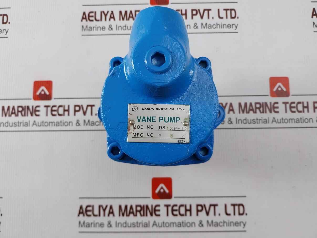 Daikin Ds 13p-12 Single Stage Vane Pump Ed215