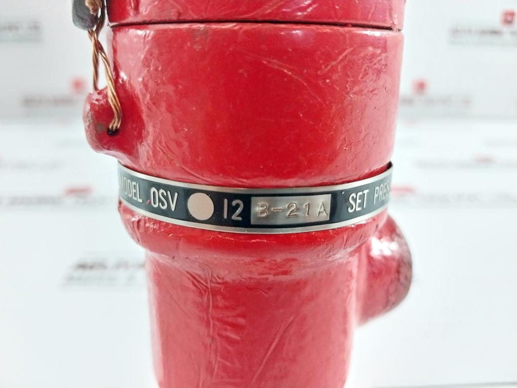 Daikin Osv 12B-21A Safety Valve 2.10-2.20 Mpa