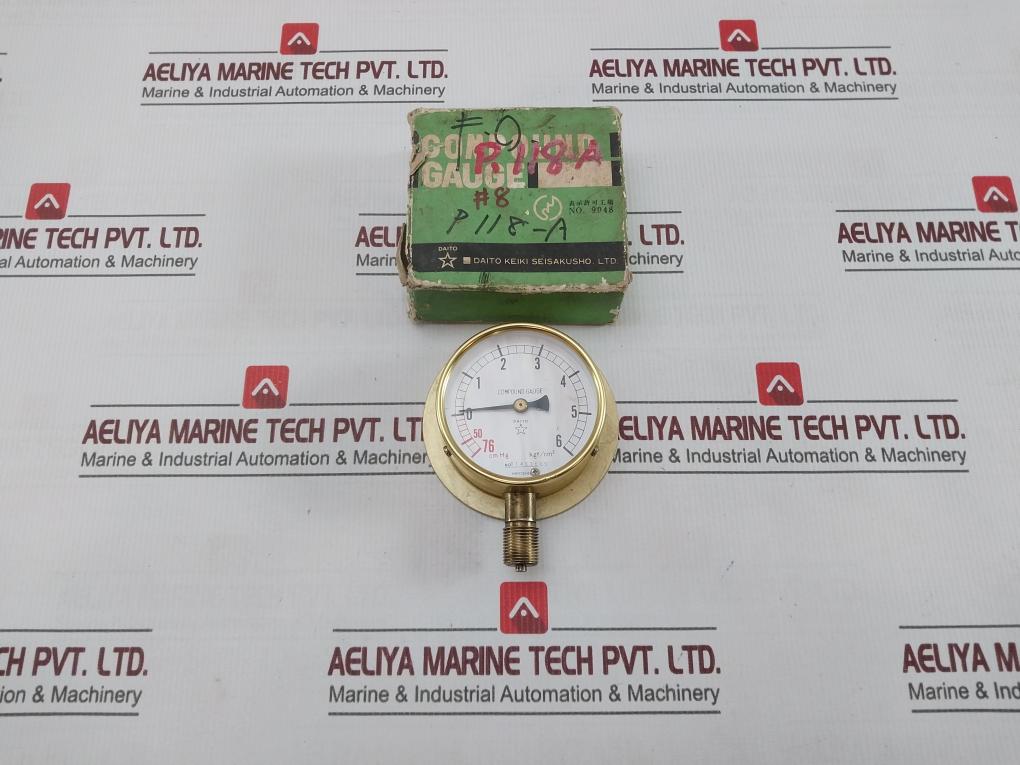 Daito Keiki Seisakusho 9048 Compound Gauge