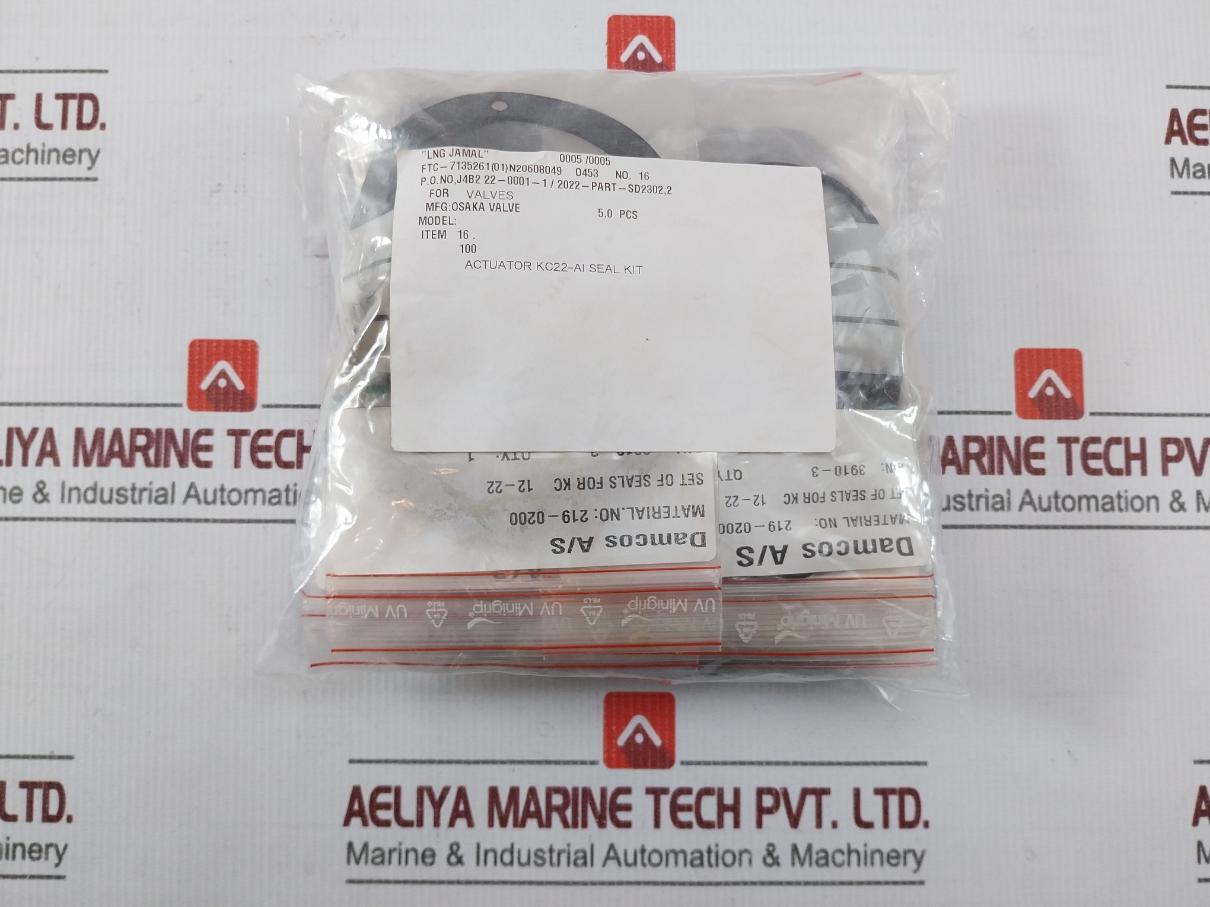 Damcos 219-0200 Actuator Seal Kit L426403A 150Lb-25A
