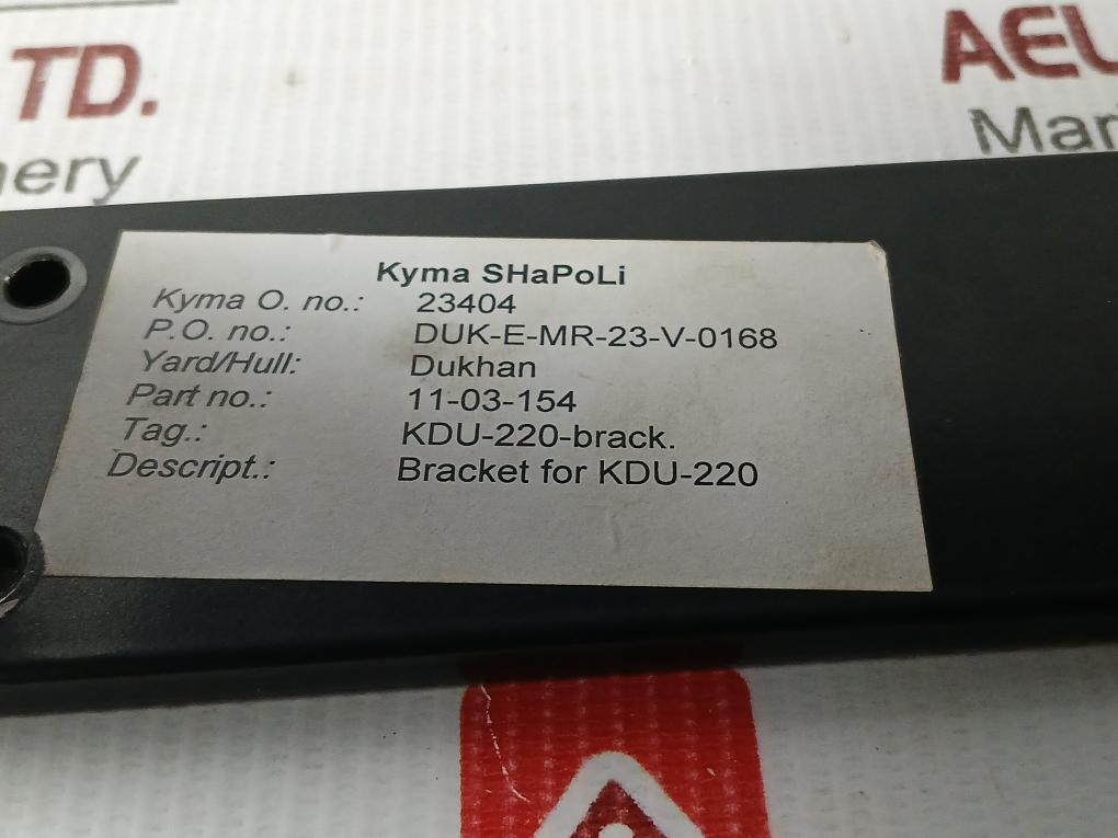 Danelec Kyma Ship Performance Monitoring Display Unit 11-03-154 Part No Kdu-220