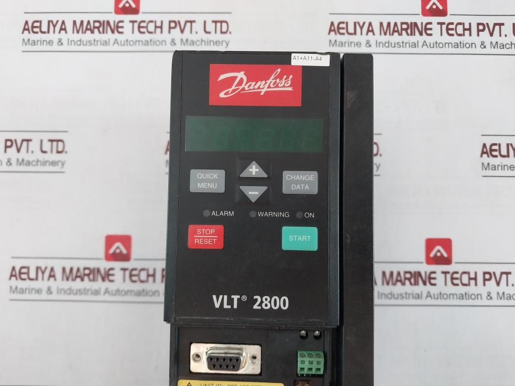 Danfoss 195N1049 Vlt 2800 Drive Controller Model 45°C / 113°F