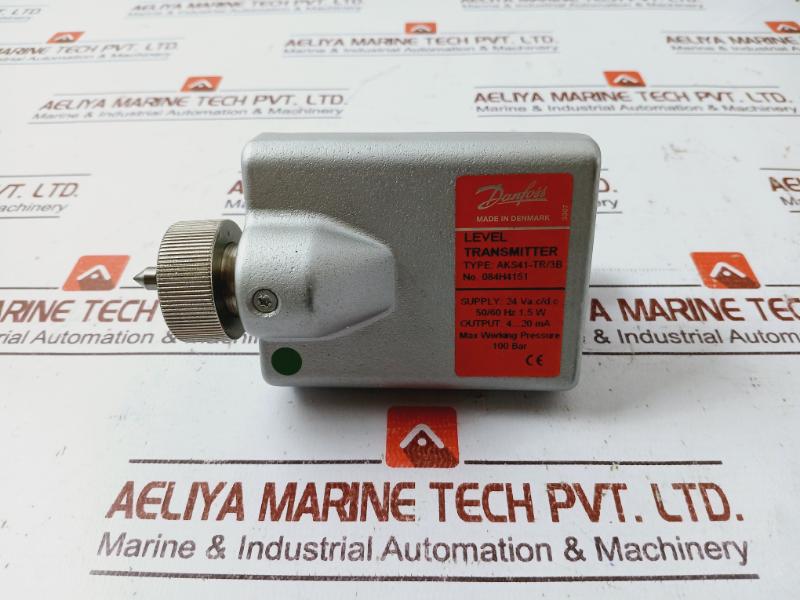 Danfoss Aks41-tr/3b Level Transmitter 084h4151 24 Vac/dc 4–20 Ma 100 Bar