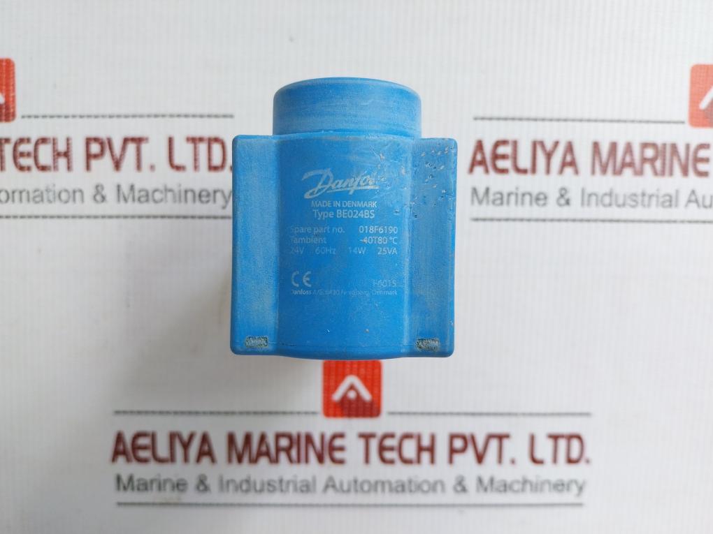 Be024Bs Solenoid Coil 24V 60Hz 14W 25Va Danfoss