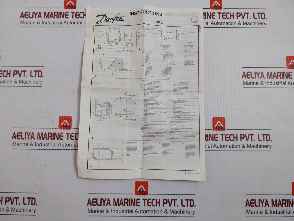 Emp 2 Pressure Transmitter 24Vdc 4-20Ma 0 To 10 Kp/Cm2 Danfoss