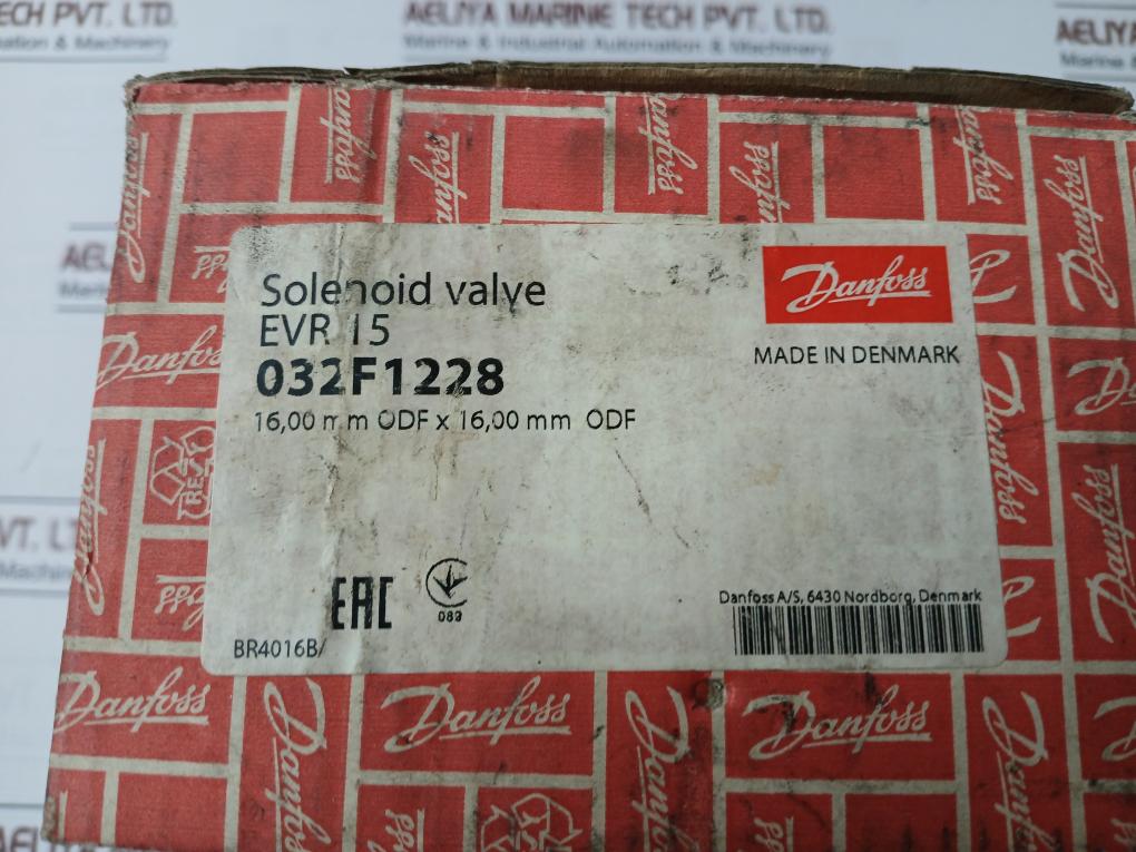 Danfoss Evr 15 Solenoid Valve 032F1228 P532.0/Swp460