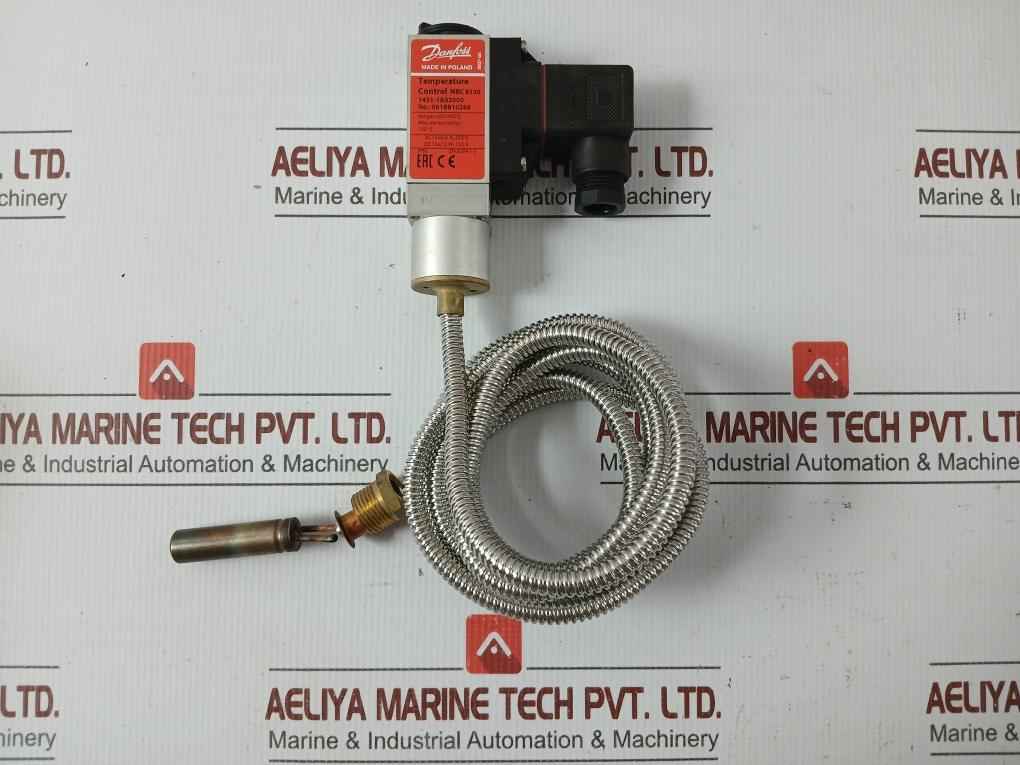 Danfoss Heavy Duty Temperature Control Thermostat Switch 130˚C 2M Part No: Mbc 8100