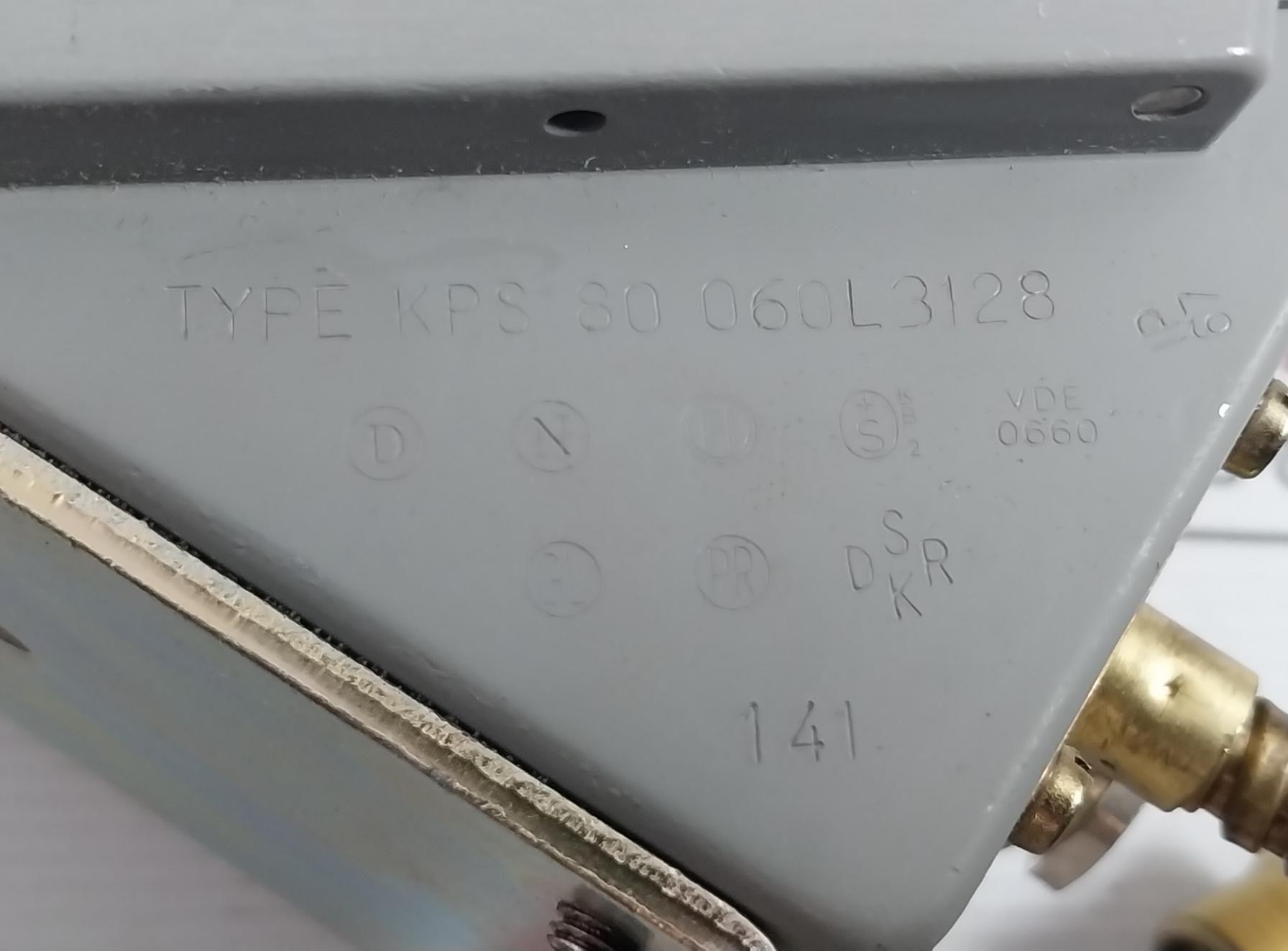 Danfoss Kps80 Thermostat Pressure Switch