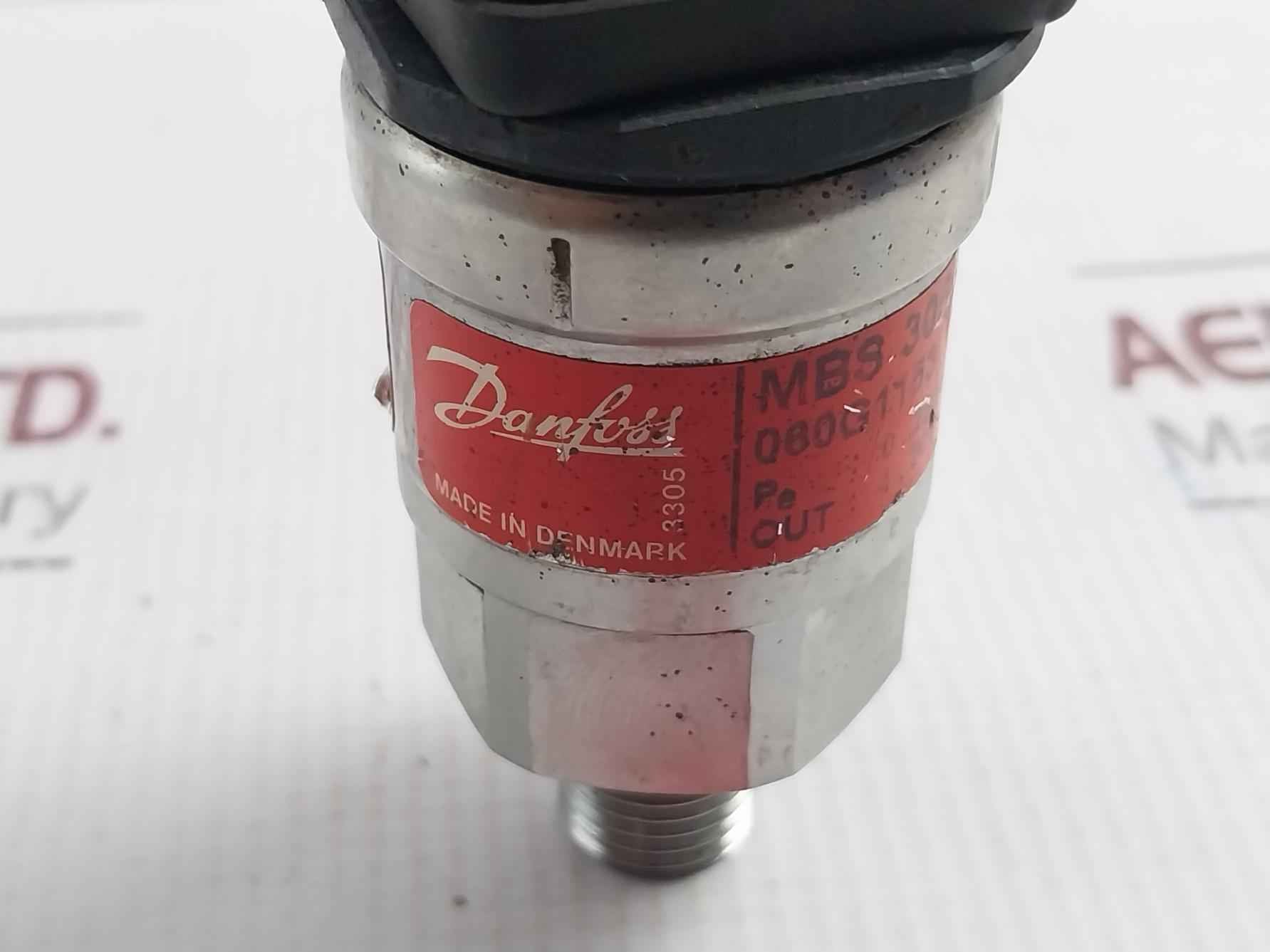Danfoss Mbs 3050 Pressure Transmitter Supply 9.0 To 34 Vdc