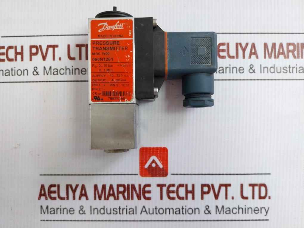 Danfoss Pressure Switch 0-10Bar/10-30V Dc Mbs 5100