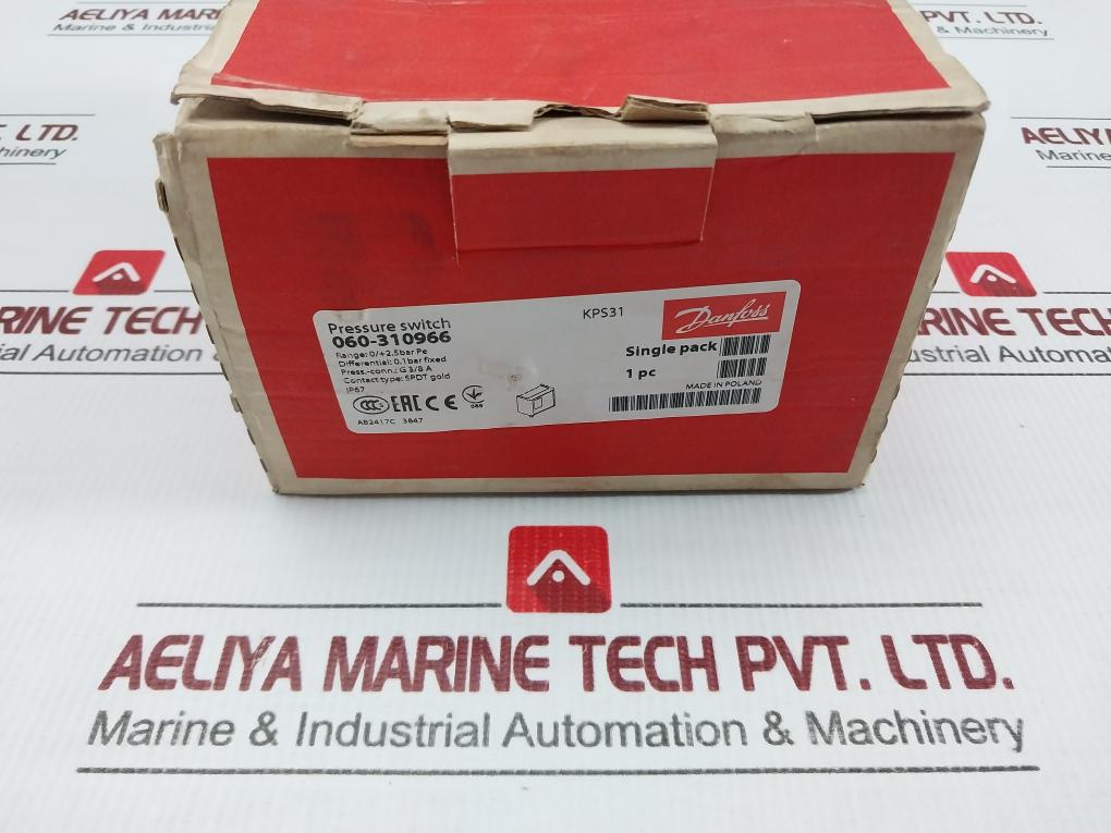 Danfoss Pressure Switch 440V Kps 31