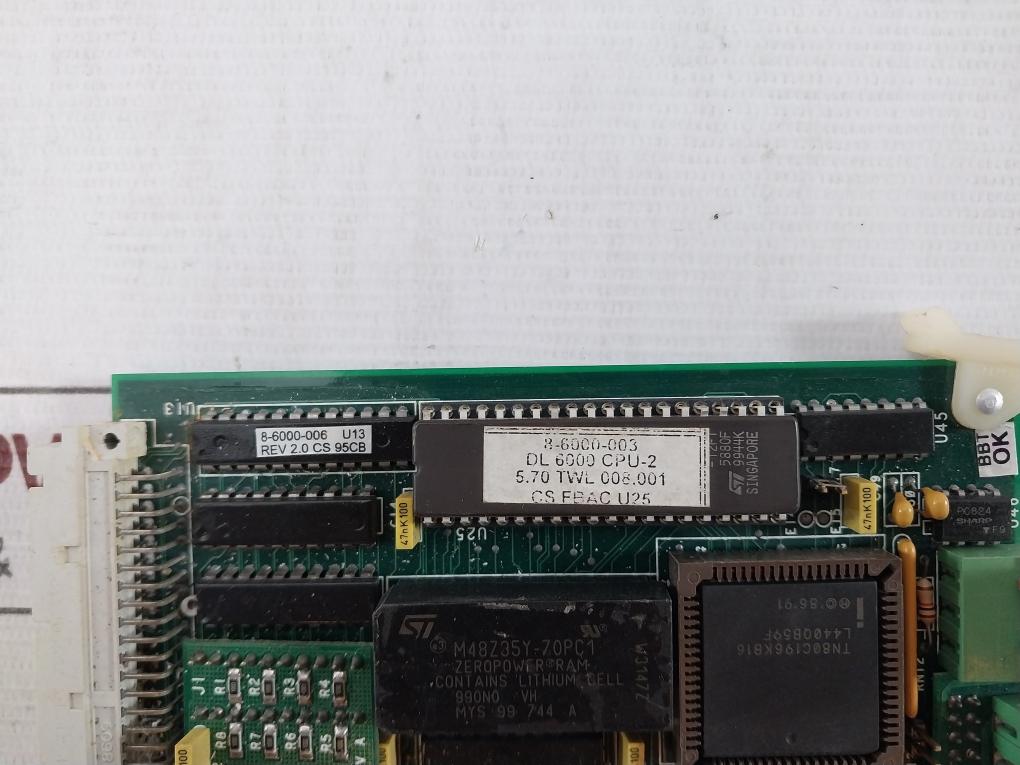 Daniel 4-6000-029 Pcb For Cpu Sch Ce-12583 1031304 94V