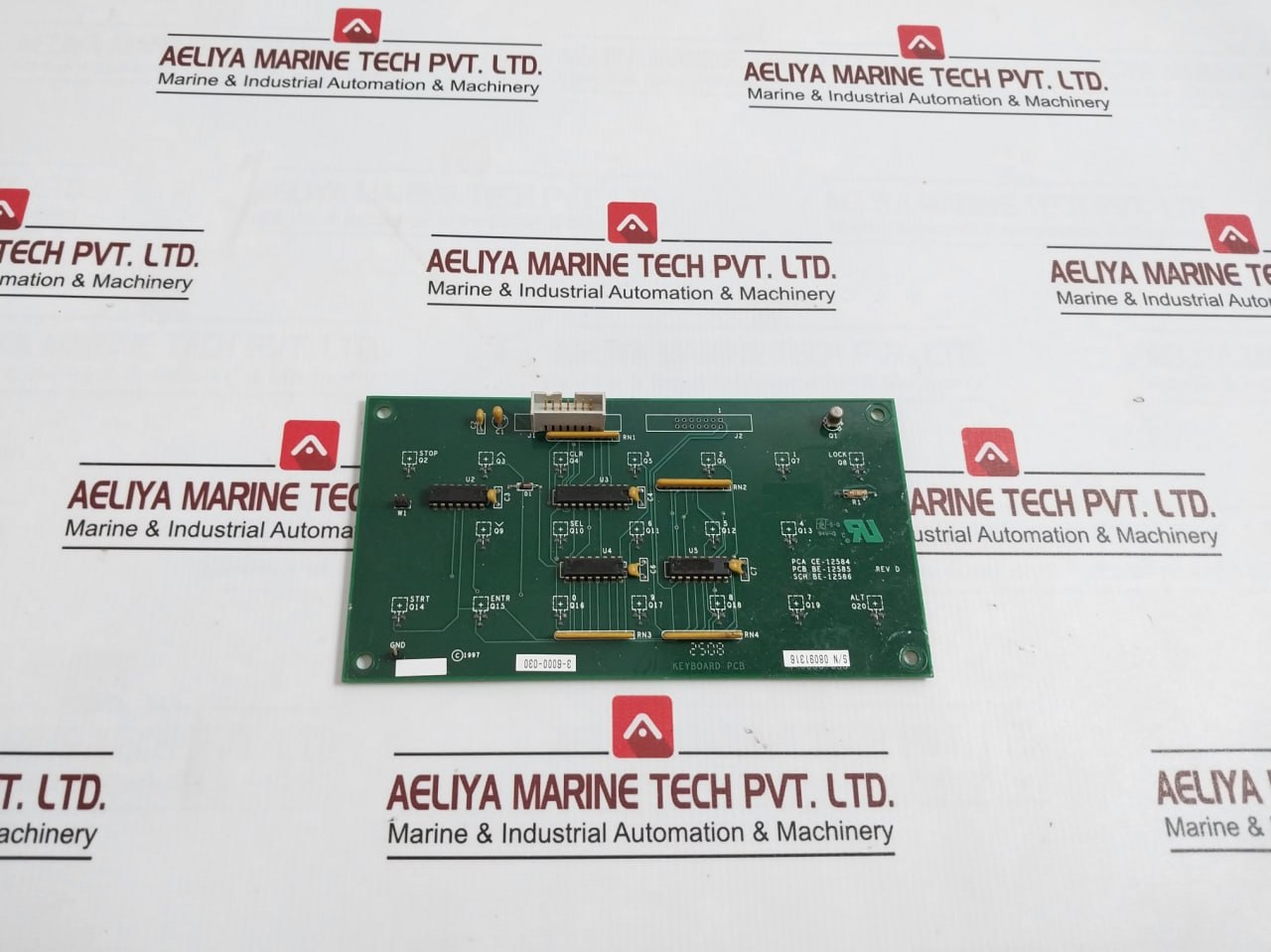 Daniel 4-6000-030 Printed Circuit Board For Keyboard Rev.d 94v-0 Rev.d