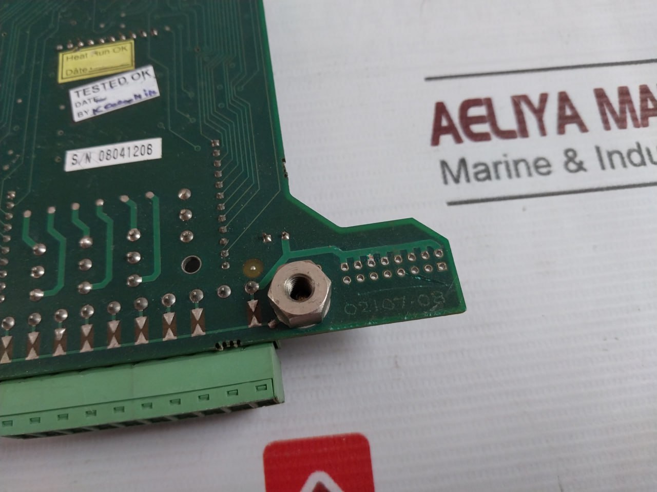 Daniel 4-6000-031 Duart Printed Circuit Board Rev A 94V-0 02107-08