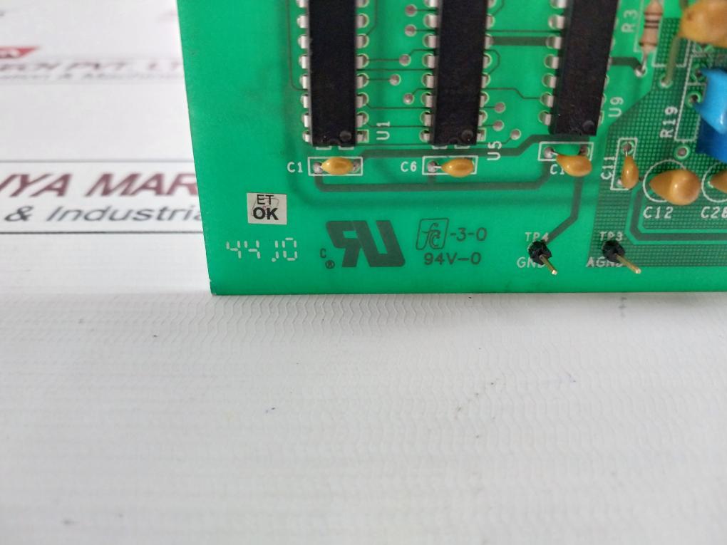 Daniel Pcb 4-6000-020 2 Channel Printed Circuit Board Rev: B