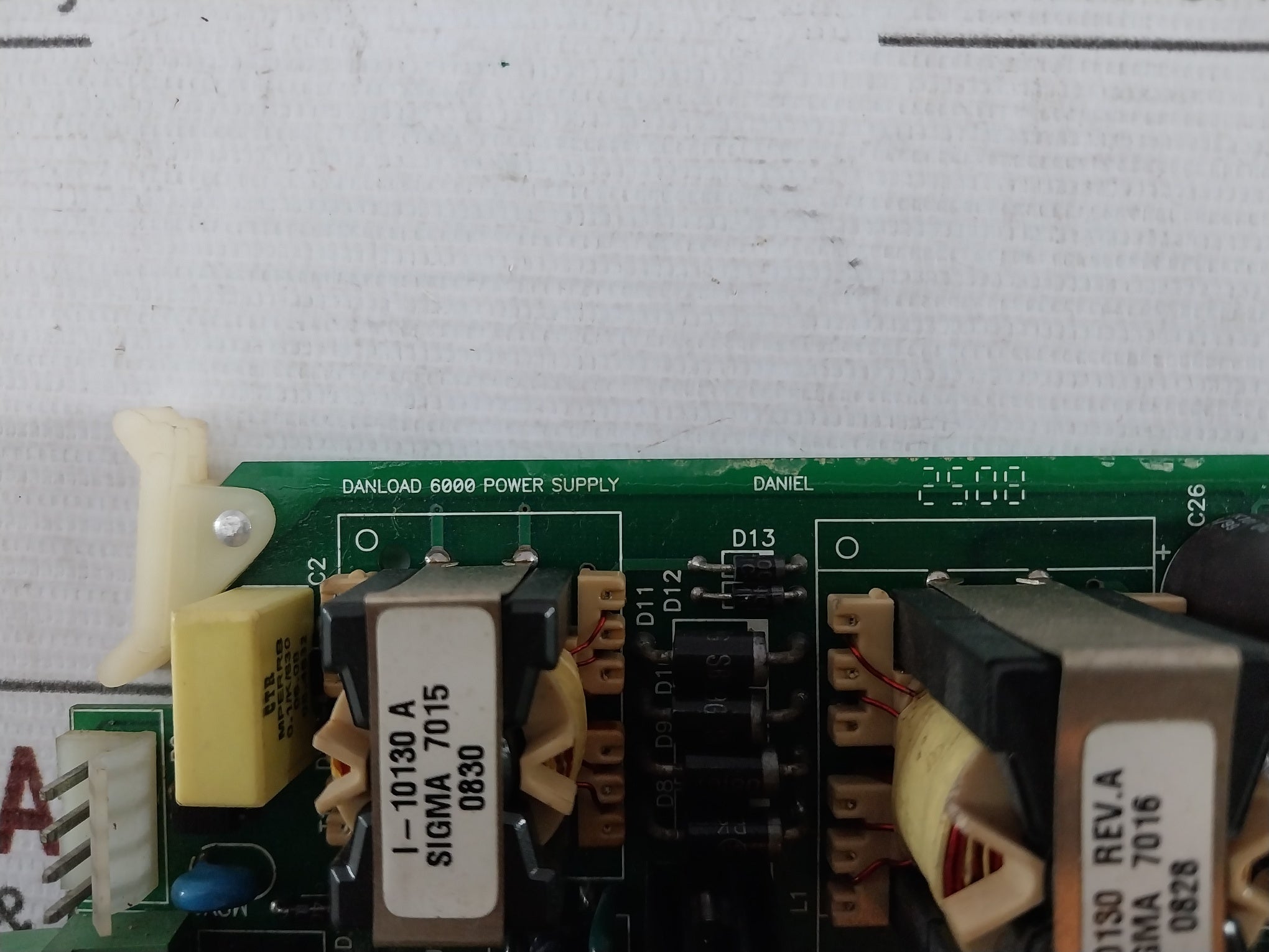 DANIEL PCB 4-6000-111 Printed Circuit Board 94V-0 3-6000-068 REV C