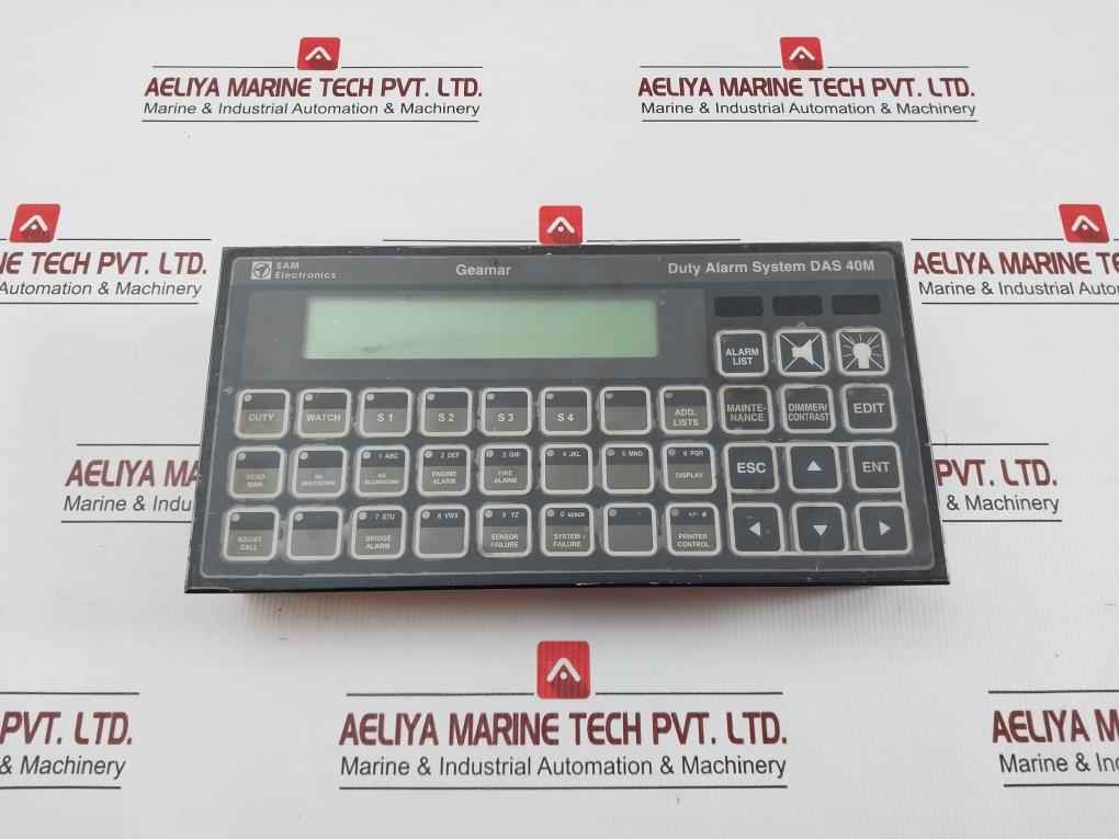 Das 40M Duty Alarm System Sam Electronics Rev. D
