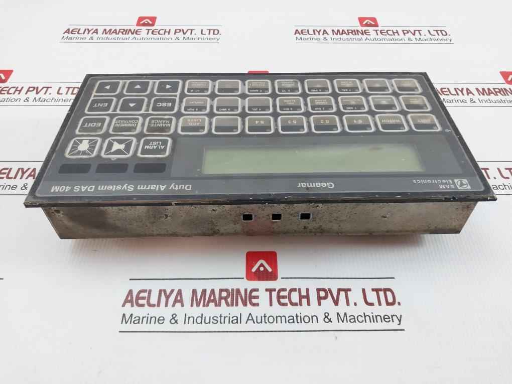 Das 40M Duty Alarm System Sam Electronics Rev. D