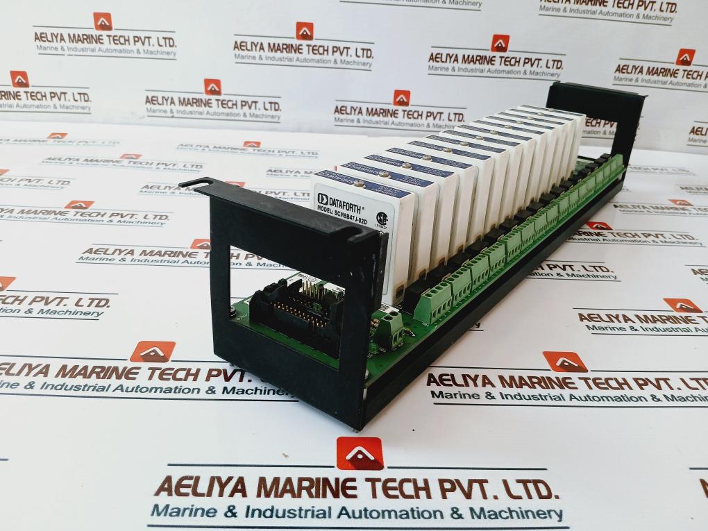 Dataforth Scmpb01 16 Channel Backpanel Module