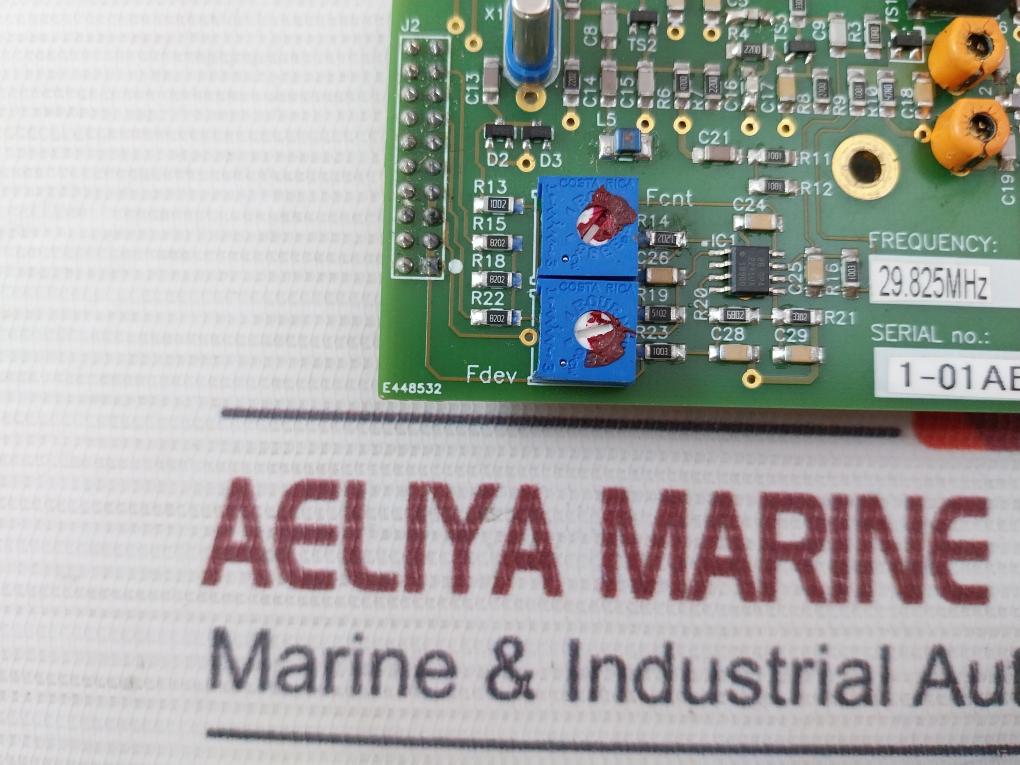 Datawell P165.002 Printed Circuit Board 29.825 Mhz E448532