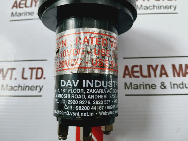 Dav Industries Ntc-22L Semaphore Indicator 24/30 Vdc 220Vdc