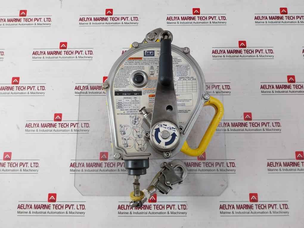 Dbi-sala 3M 3400942 Self Retracting Lifeline 310Lbs 15 Meter 50Ft 9510277 Rev.A