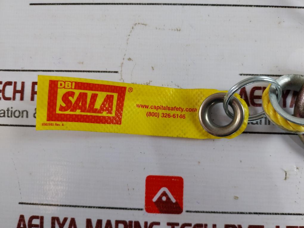 Dbi Sala 7211856 Rope Tagline O-ring 50 Ft 9502665 Rev.a