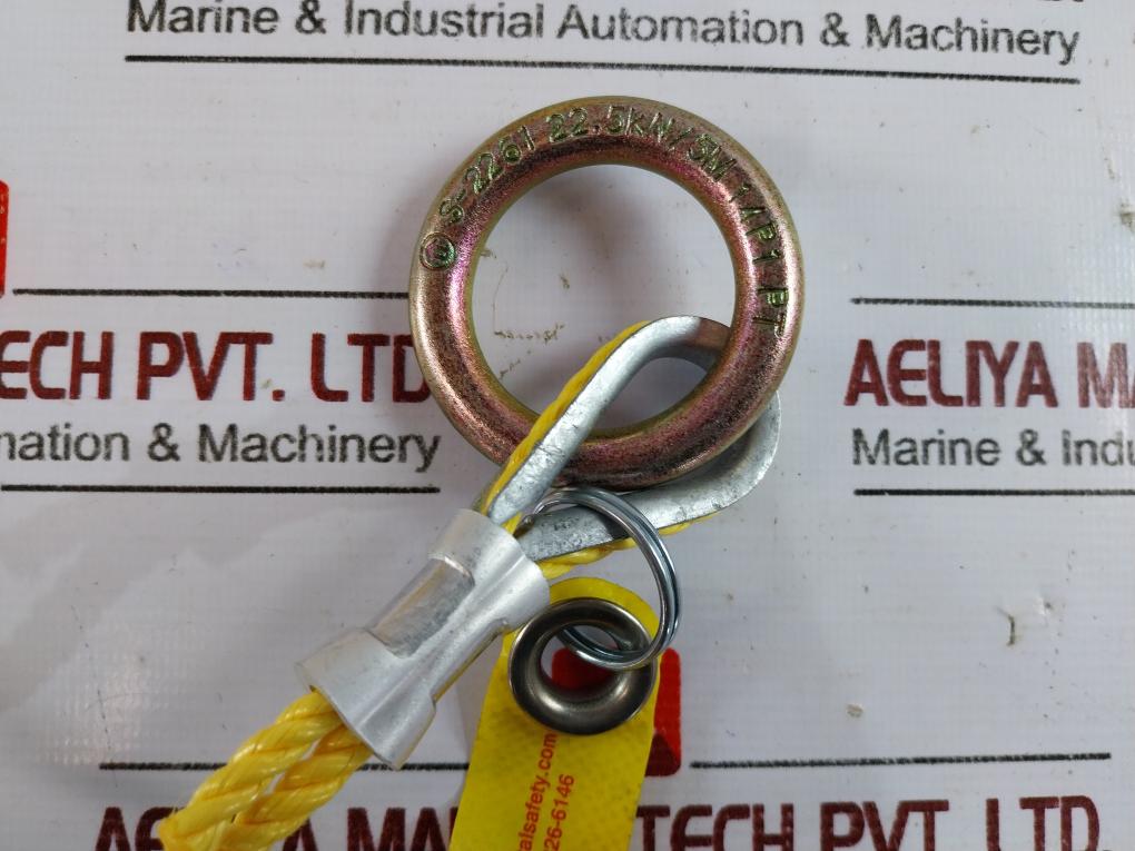 Dbi Sala 7211856 Rope Tagline O-ring 50 Ft 9502665 Rev.a