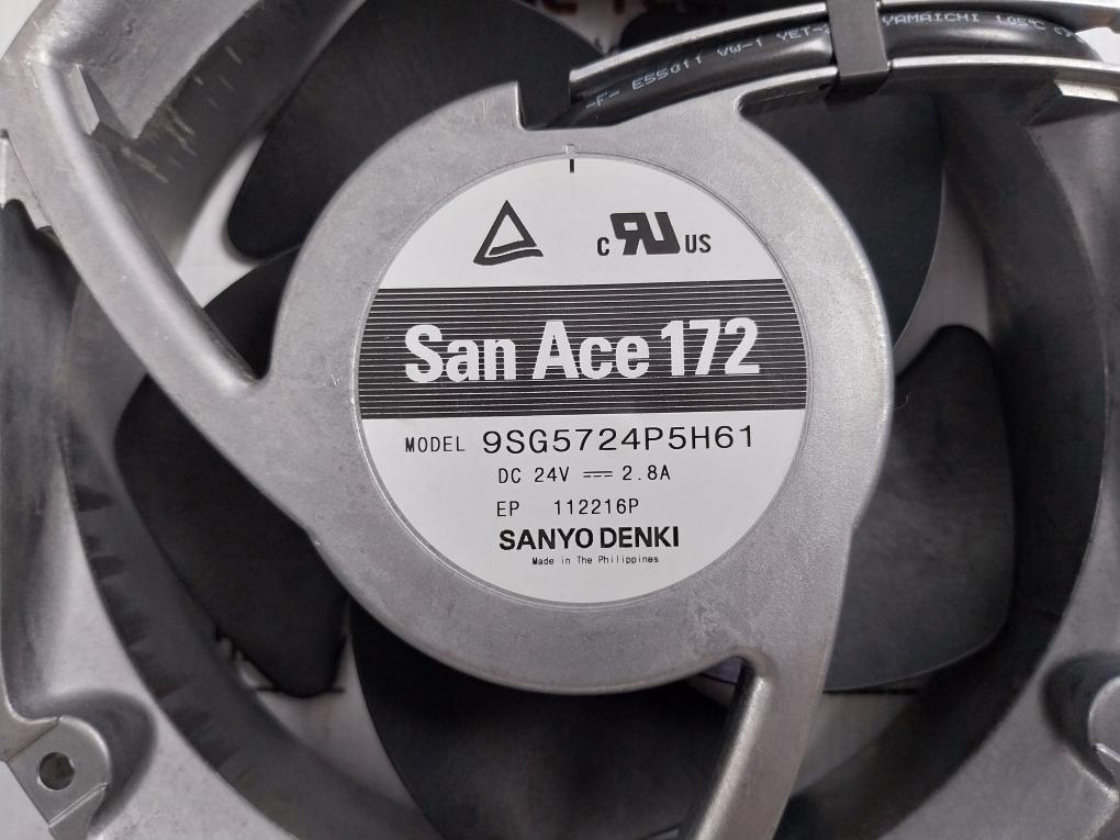 Dc-Axial-Cooling-Fan-Dc-24v-By-Sanyo-Denki-9sg5724p5h61-8