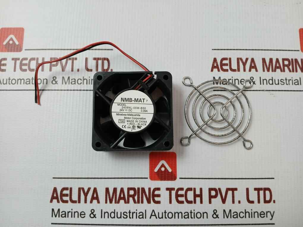 Dc Brushless Cooling Fan Nmb-mat 2408Nl-05W-b50 24V Dc 0.09 A