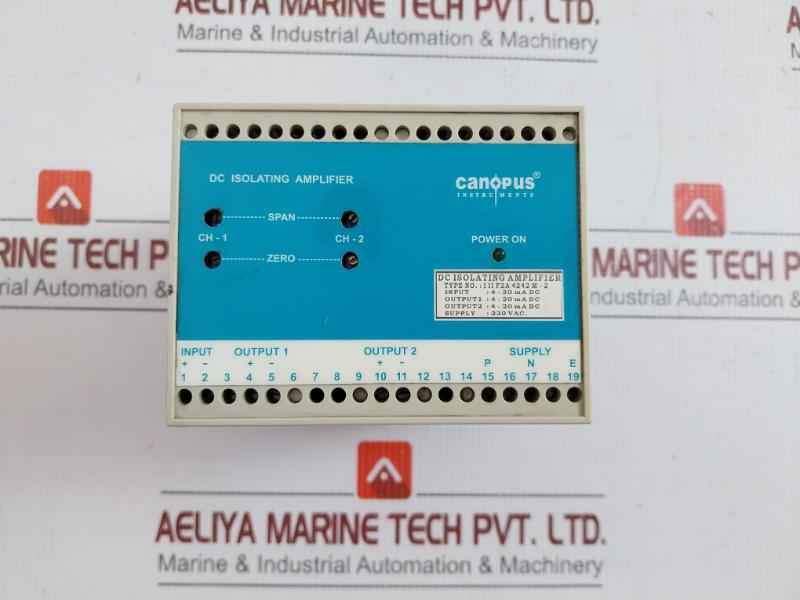 Dc Isolating Amplifier 230V Ac Canopus Instruments Iiif2A4242M-2