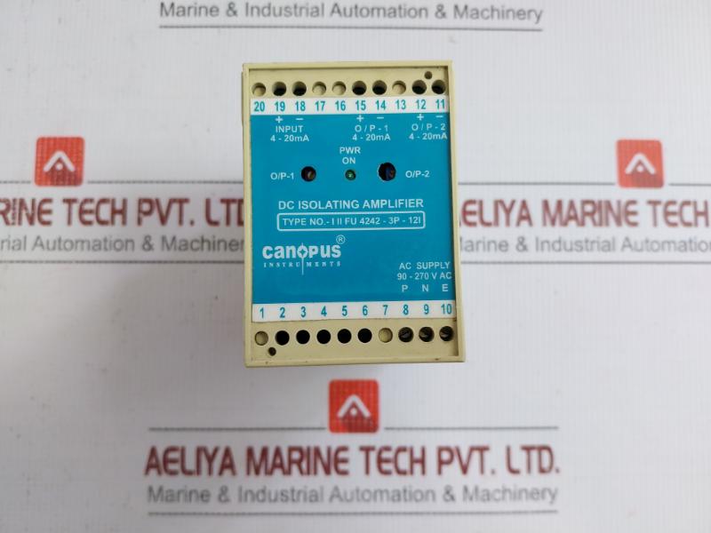 Dc Isolating Amplifier Canopus Instruments I Ii Fu 4242-3P-12I