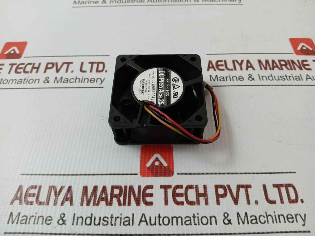 Dc Pico Ace 25 Cooling Fan 12V Dc 0.17A Sanyo Denki 109R0612S413