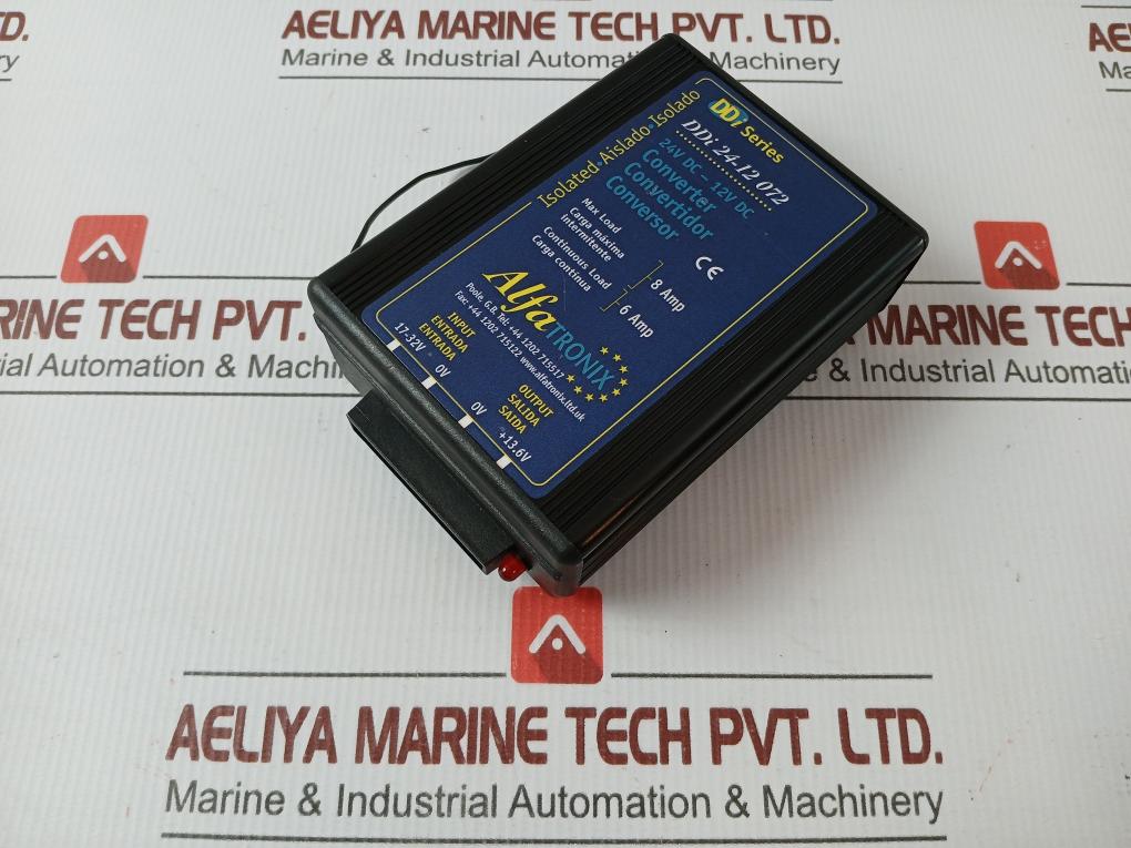 Ddi 24-12 072 Dc Converter Input- 17-32V Alfatronix