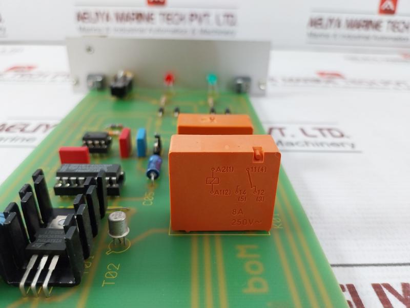 Deckma Mod. 2000. 6 Fire Alarm System 69001-853 Pcb Card
