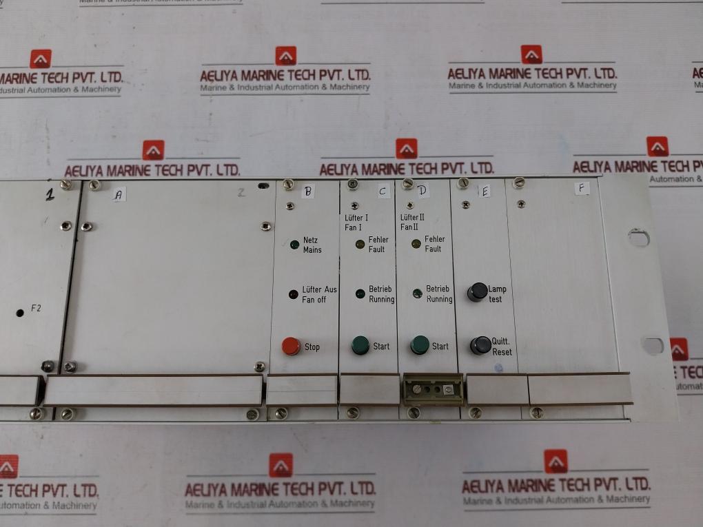 Deckma Mod 2000 Fire Alarm System Bicc-vero 017-10112L 2-164306-4 Amp 9226