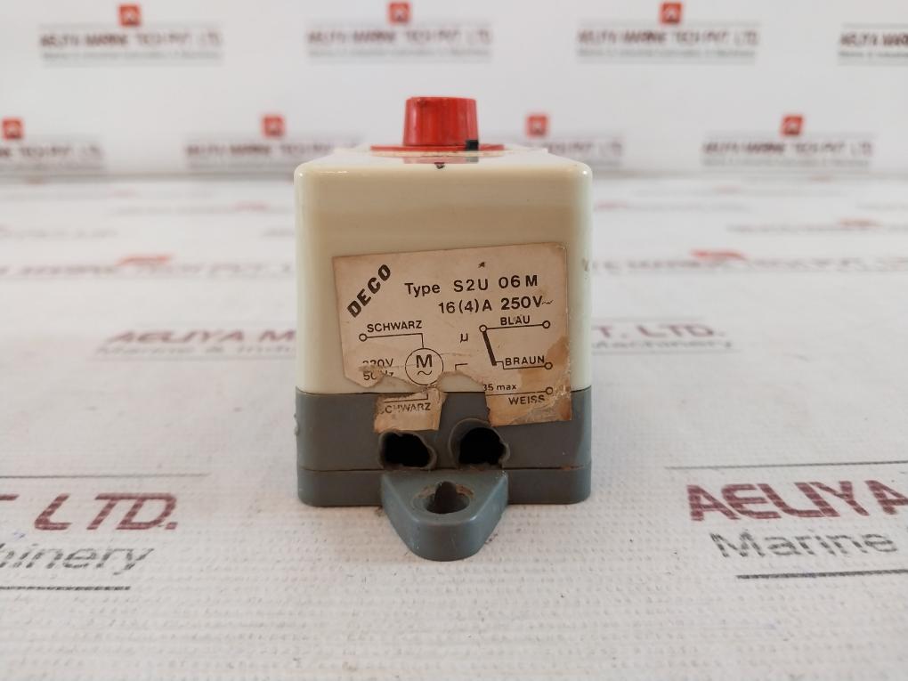 Deco S2U 06M Timer 16(4)A 250V 220V 50Hz