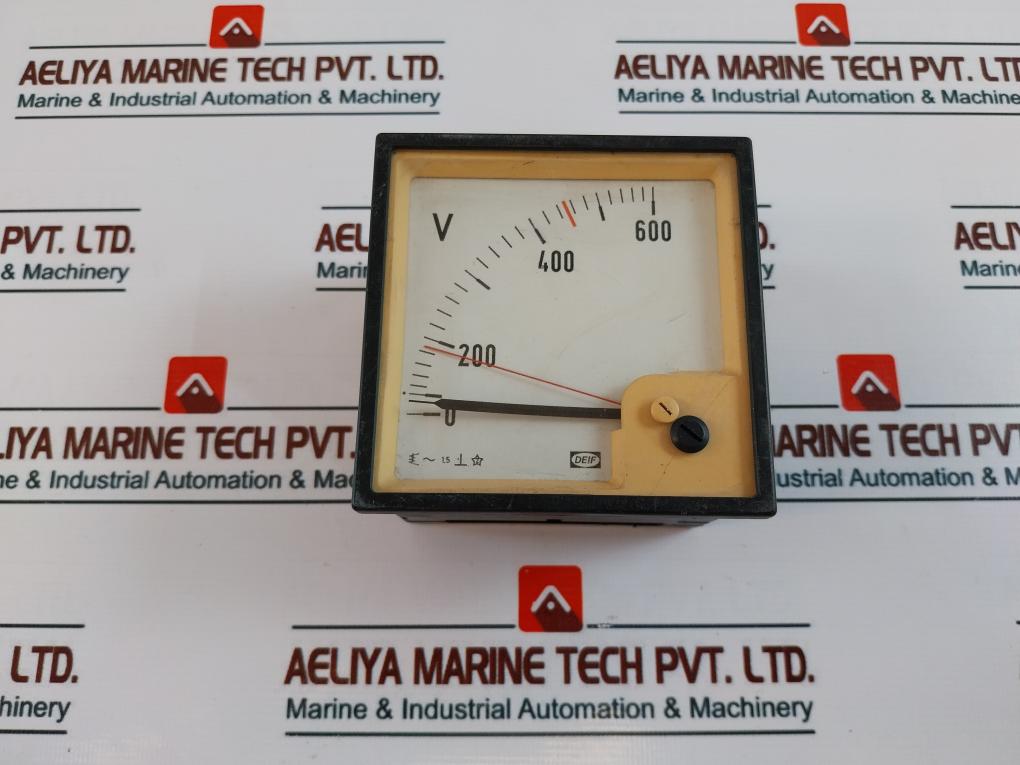 Deif 0-600V Volt Meter 0-600V