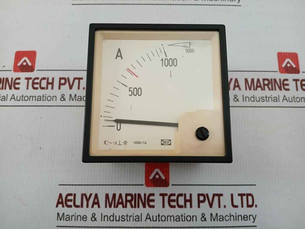 Analog Ammeter 0 To 1000/5000A Deif